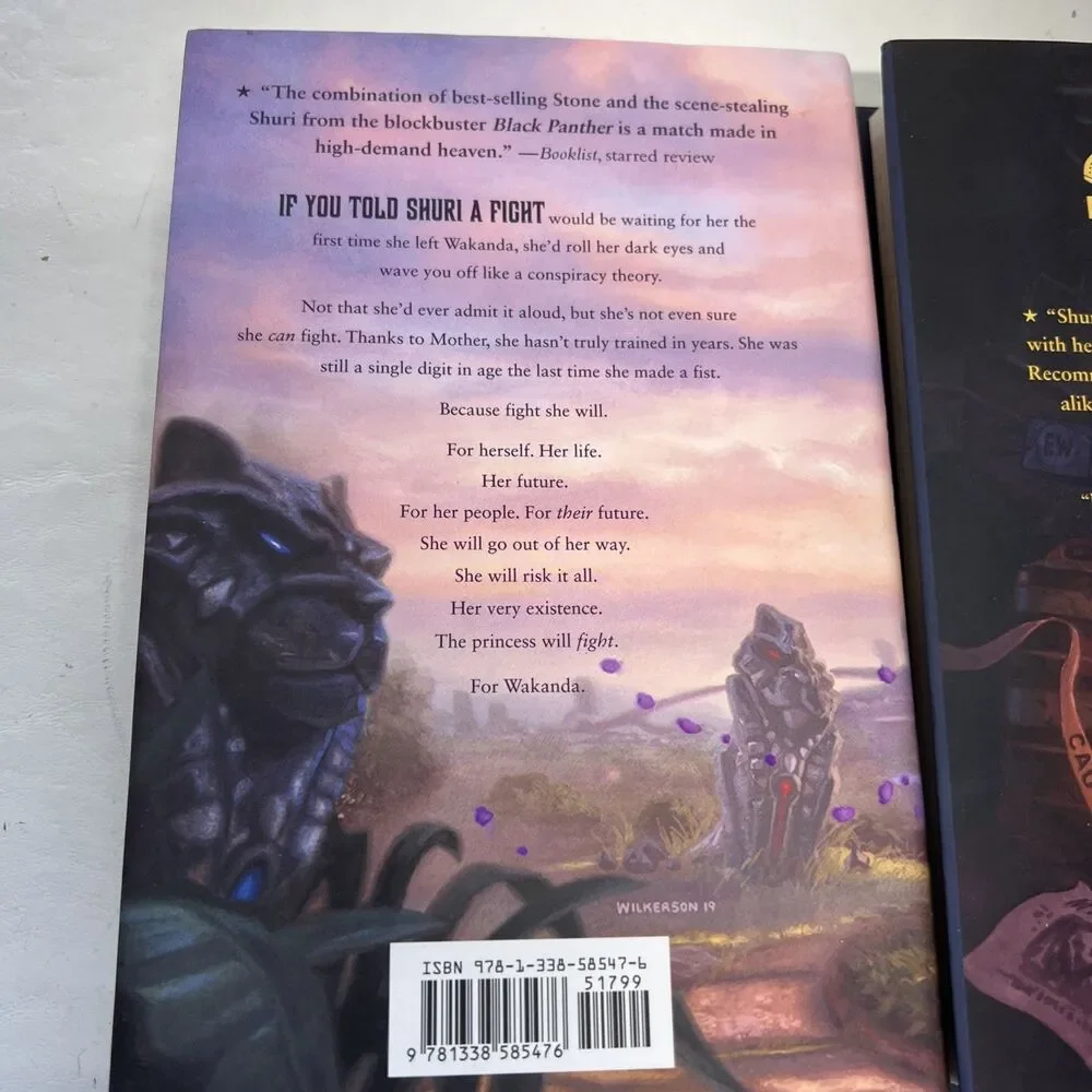 Shuri : A Black Panther Novel & The Vanished Hardcover Lot Of 2 Nic Stone
